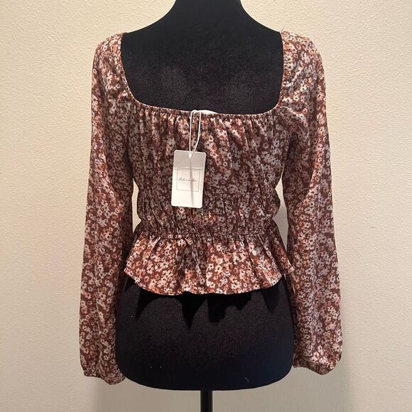 NWT Small Active USA Top Tie Front - Picture 7 of 10